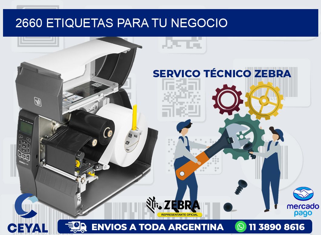 2660 ETIQUETAS PARA TU NEGOCIO