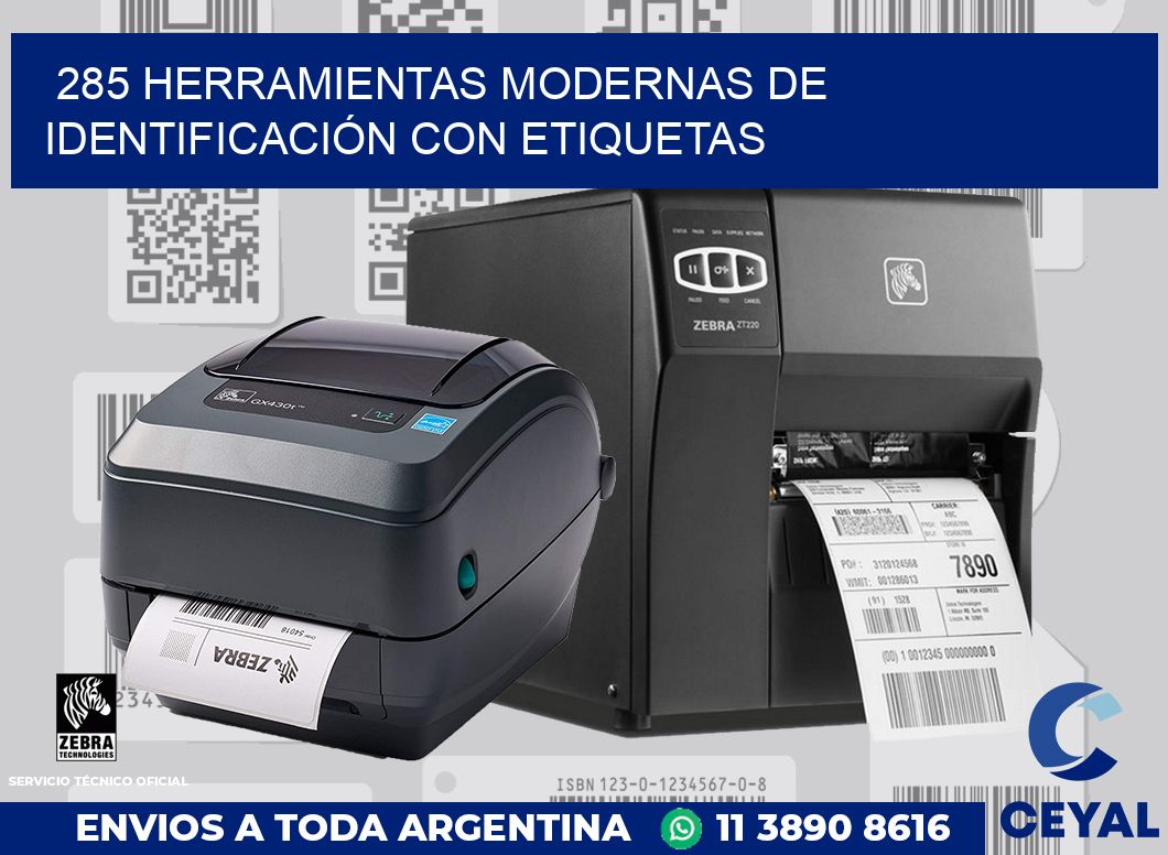 285 HERRAMIENTAS MODERNAS DE IDENTIFICACIÓN CON ETIQUETAS