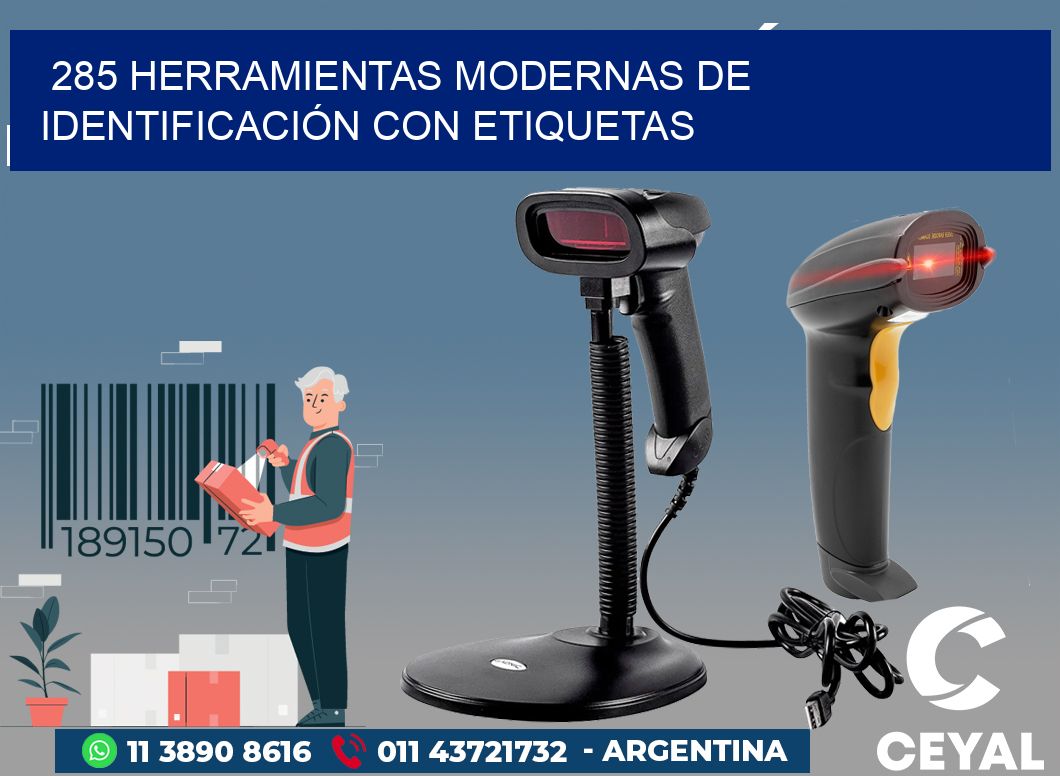 285 HERRAMIENTAS MODERNAS DE IDENTIFICACIÓN CON ETIQUETAS