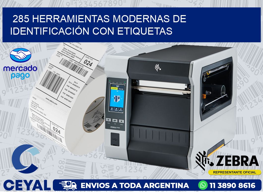285 HERRAMIENTAS MODERNAS DE IDENTIFICACIÓN CON ETIQUETAS