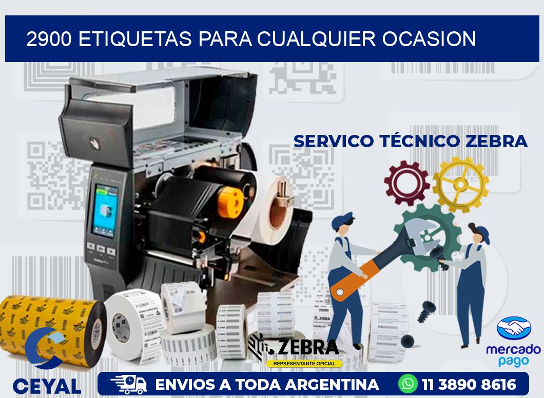 2900 ETIQUETAS PARA CUALQUIER OCASION