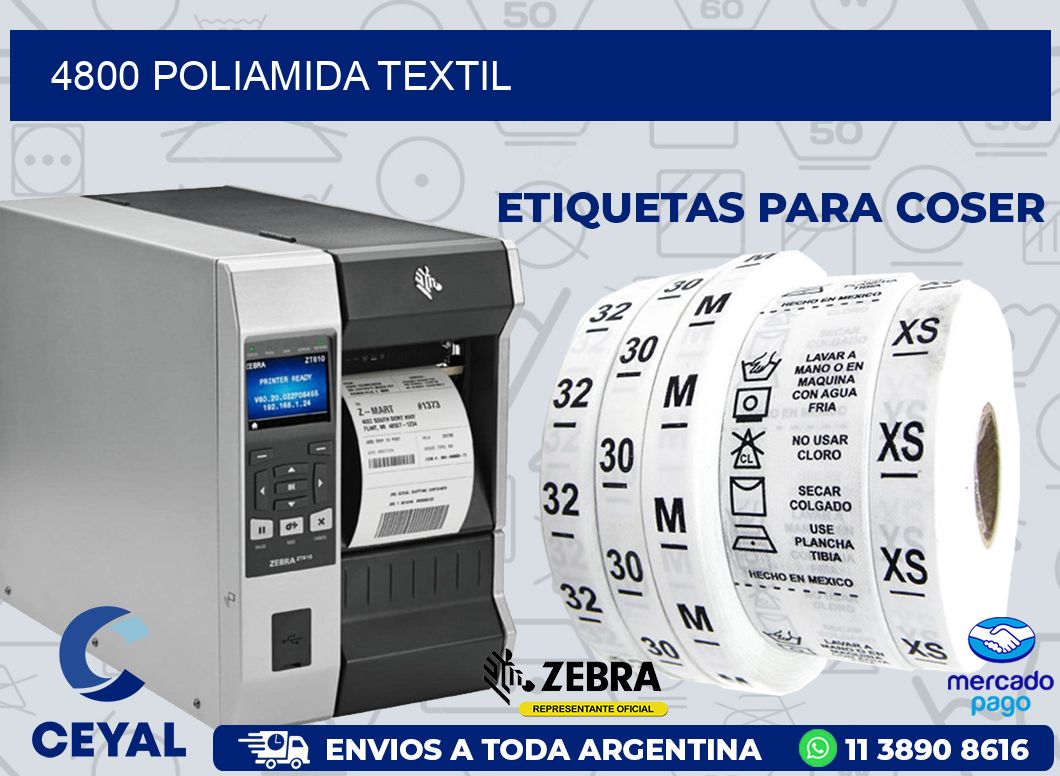 4800 POLIAMIDA TEXTIL