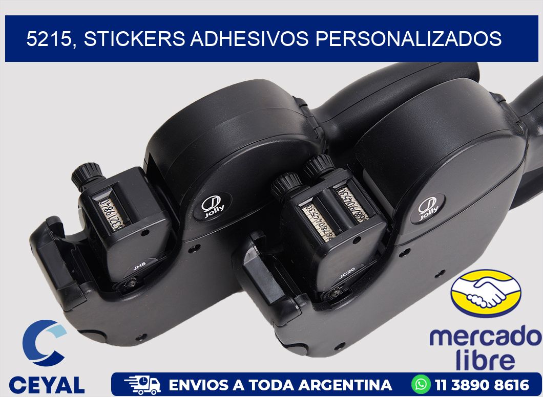 5215, stickers adhesivos personalizados