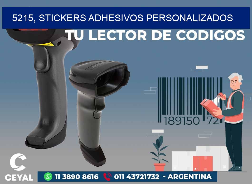 5215, stickers adhesivos personalizados