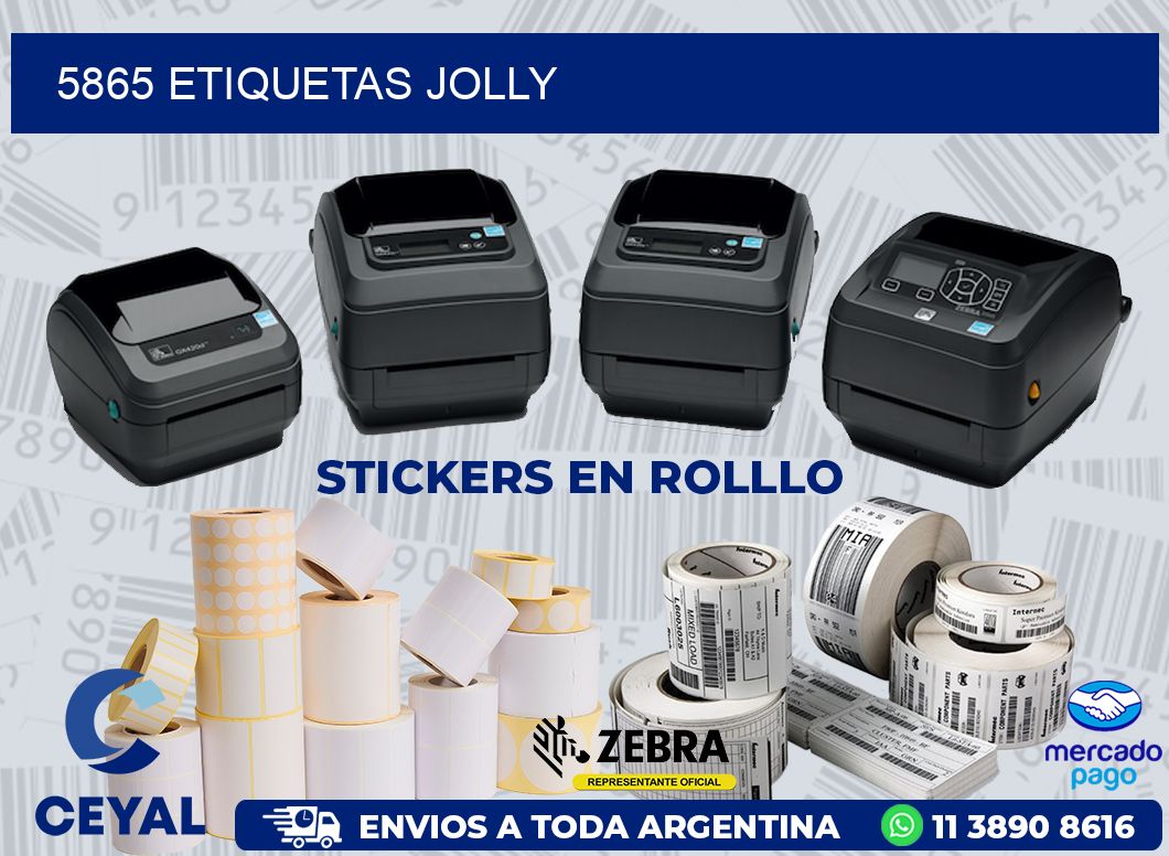 5865 ETIQUETAS JOLLY