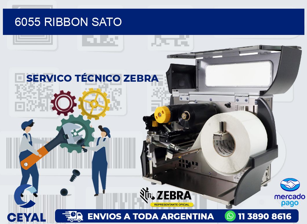 6055 RIBBON SATO