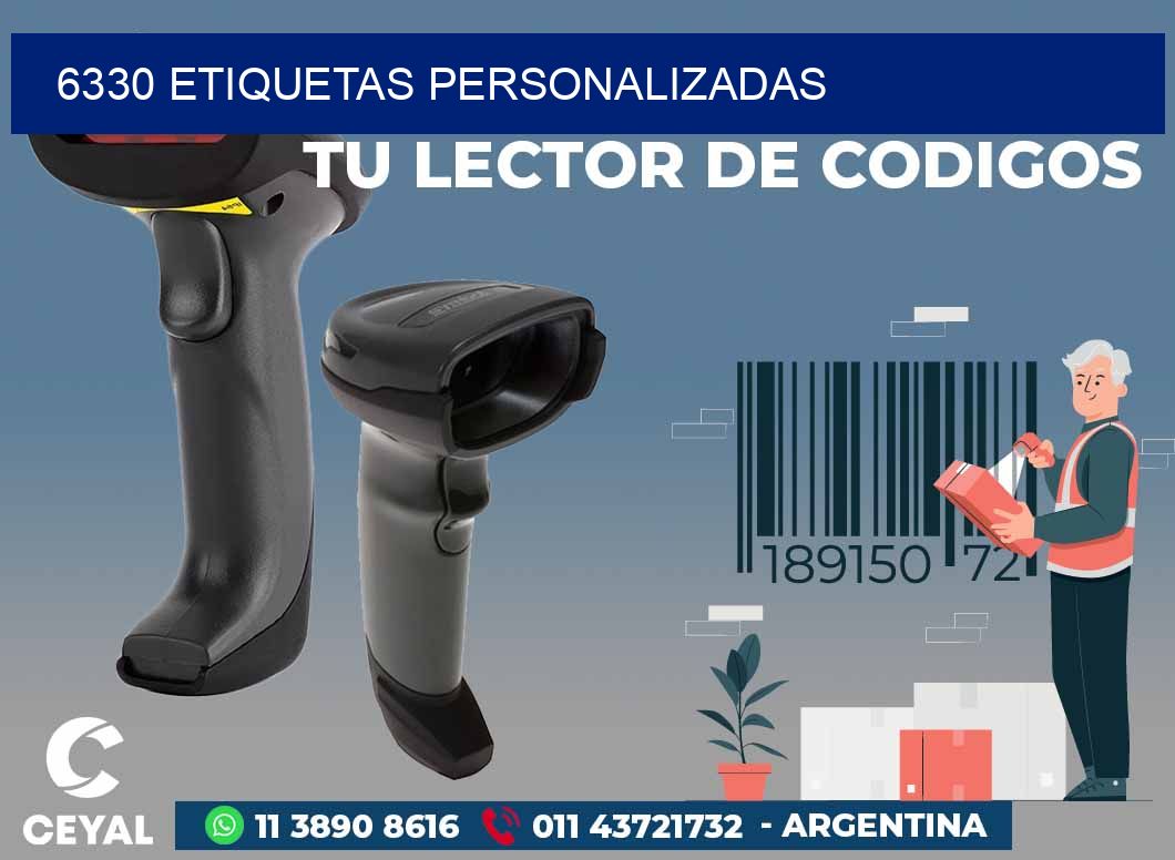 6330 ETIQUETAS PERSONALIZADAS