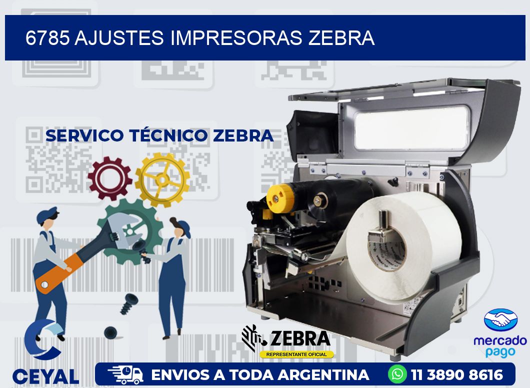 6785 AJUSTES IMPRESORAS ZEBRA