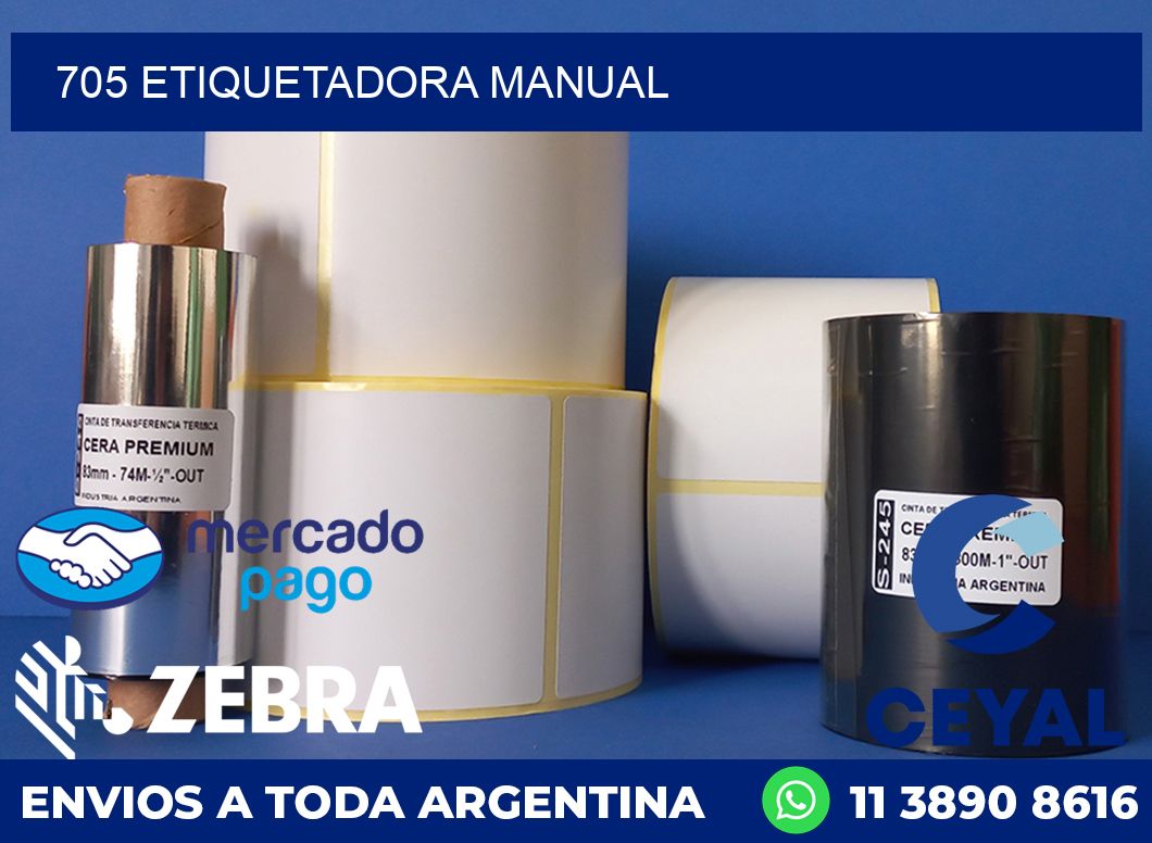 705 ETIQUETADORA MANUAL