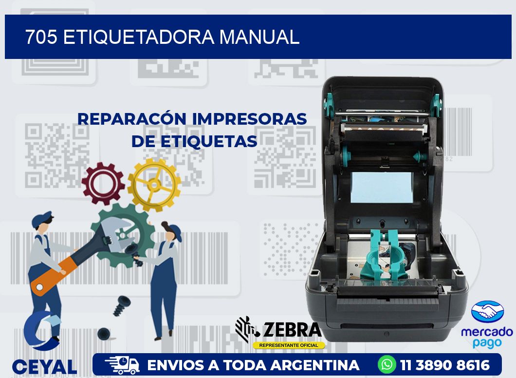 705 ETIQUETADORA MANUAL