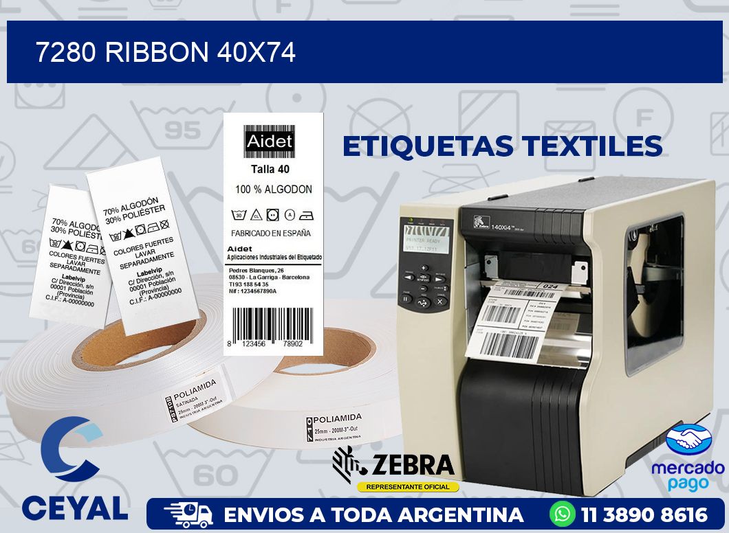 7280 RIBBON 40X74