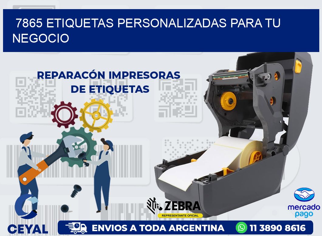 7865 ETIQUETAS PERSONALIZADAS PARA TU NEGOCIO