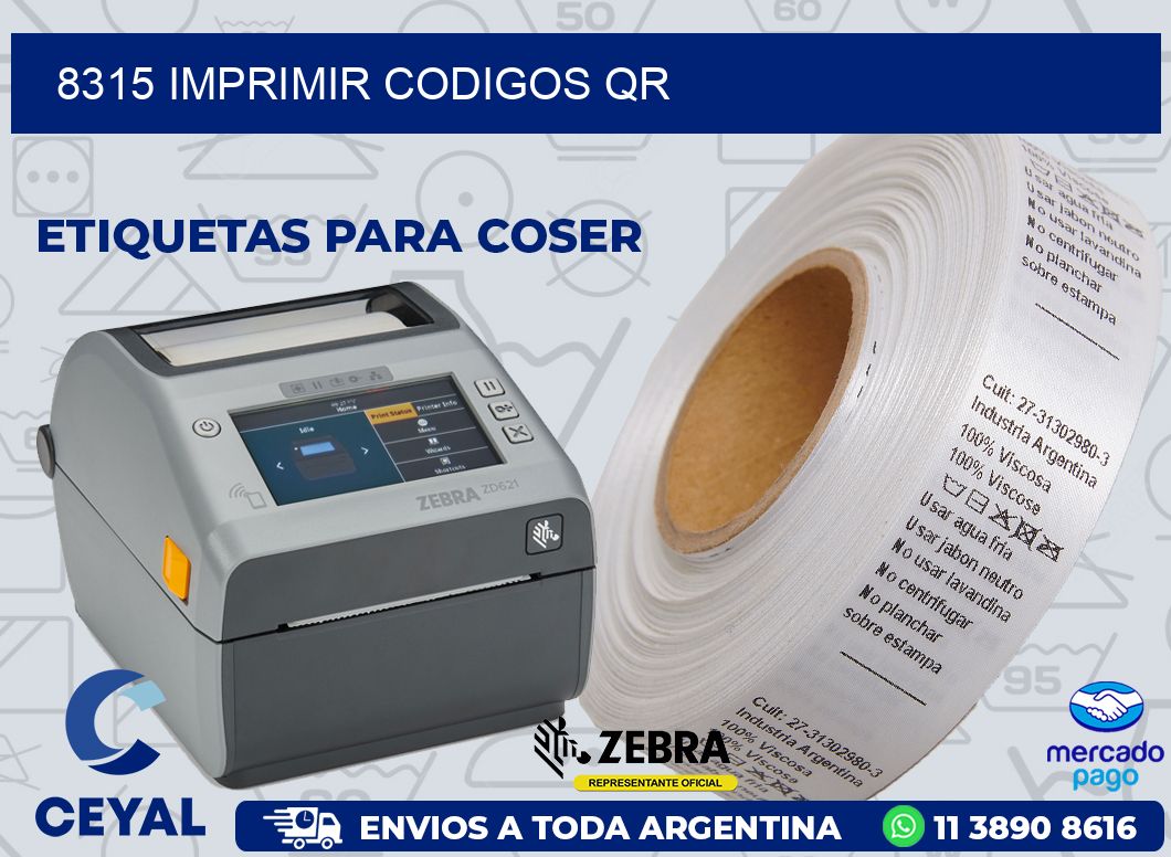 8315 IMPRIMIR CODIGOS QR