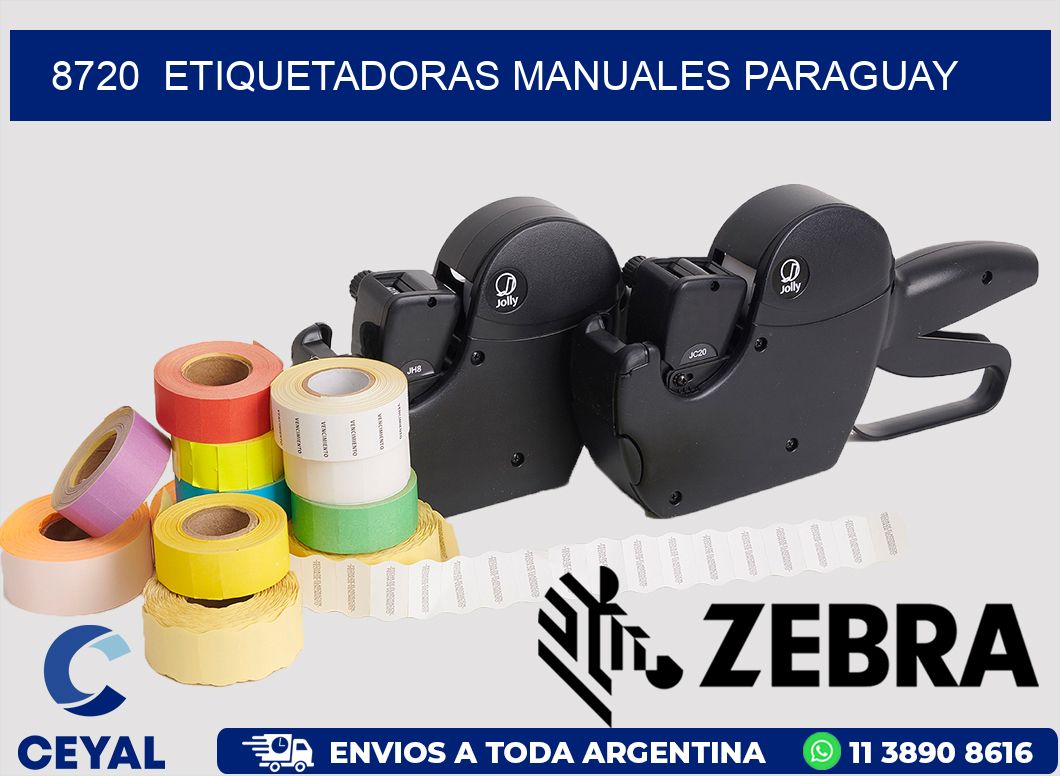 8720 ETIQUETADORAS MANUALES PARAGUAY