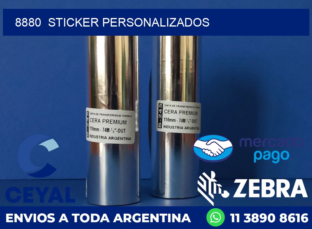 8880  sticker personalizados