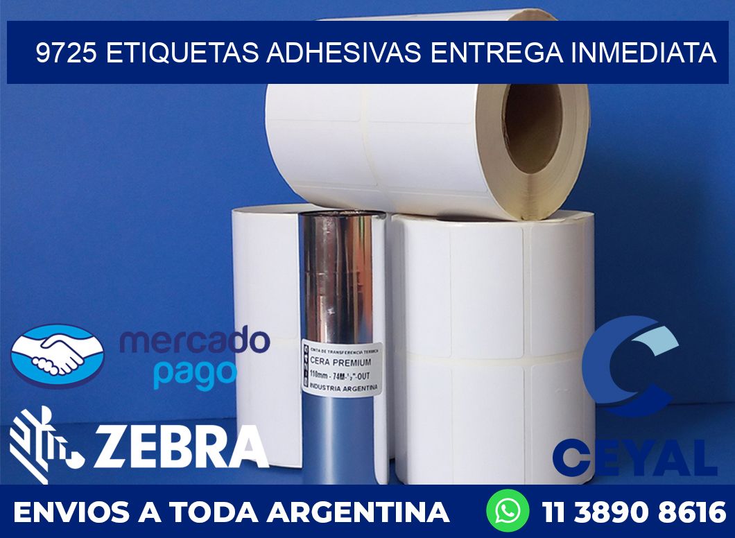 9725 ETIQUETAS ADHESIVAS ENTREGA INMEDIATA