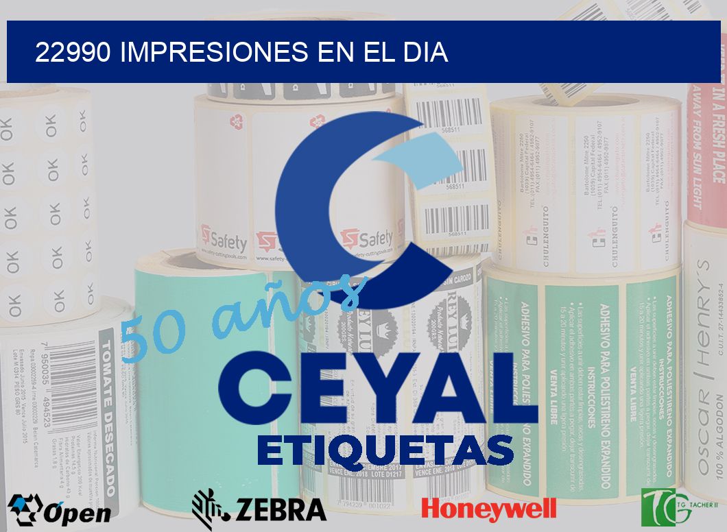 22990 Impresiones en el dia