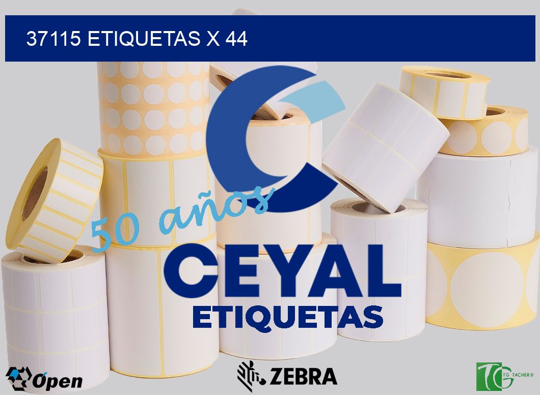37115 Etiquetas x 44