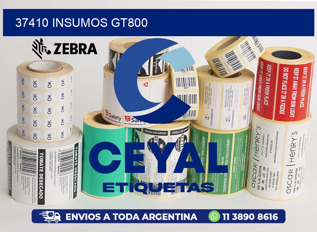 37410 INSUMOS GT800