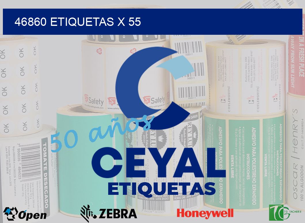 46860 Etiquetas x 55