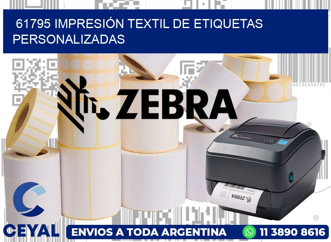 61795 IMPRESIÓN TEXTIL DE ETIQUETAS PERSONALIZADAS