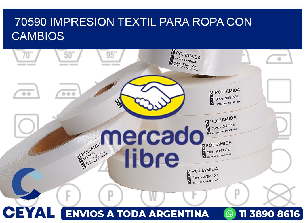 70590 IMPRESION TEXTIL PARA ROPA CON CAMBIOS