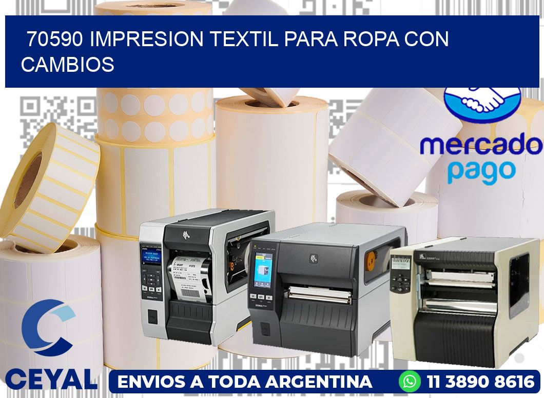 70590 IMPRESION TEXTIL PARA ROPA CON CAMBIOS