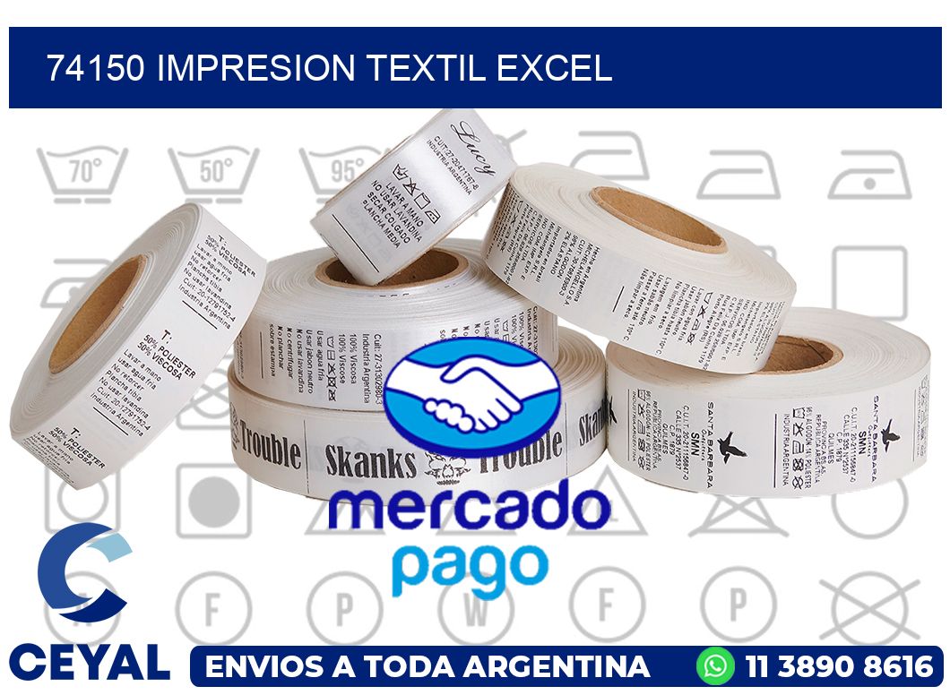 74150 IMPRESION TEXTIL EXCEL