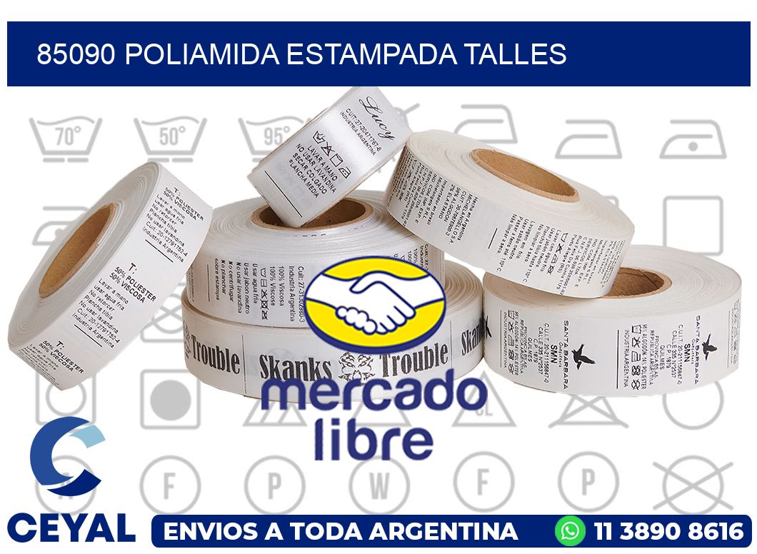 85090 POLIAMIDA ESTAMPADA TALLES