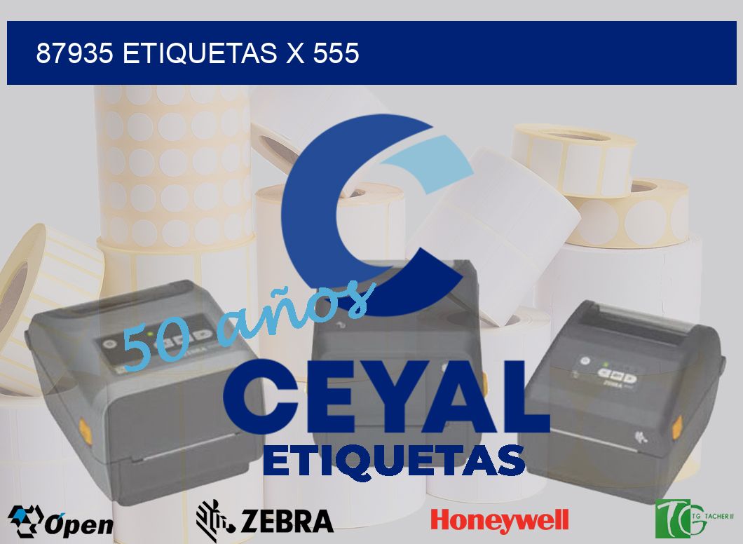 87935 Etiquetas x 555