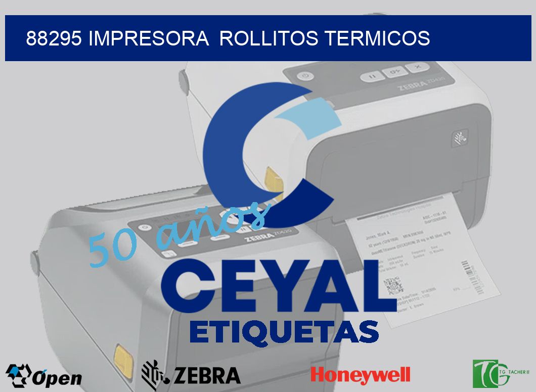 88295 impresora  rollitos termicos