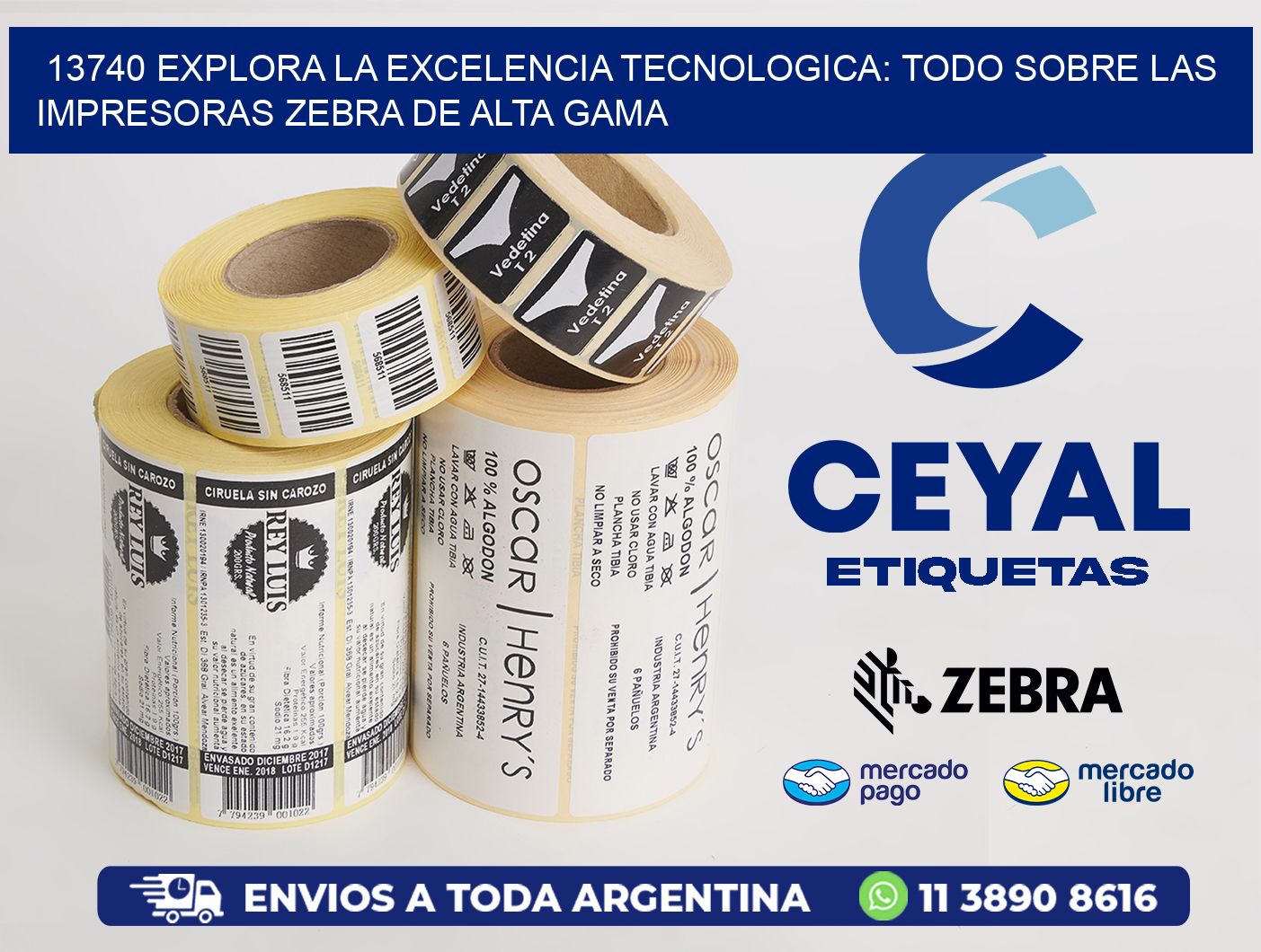 13740 EXPLORA LA EXCELENCIA TECNOLOGICA: TODO SOBRE LAS IMPRESORAS ZEBRA DE ALTA GAMA