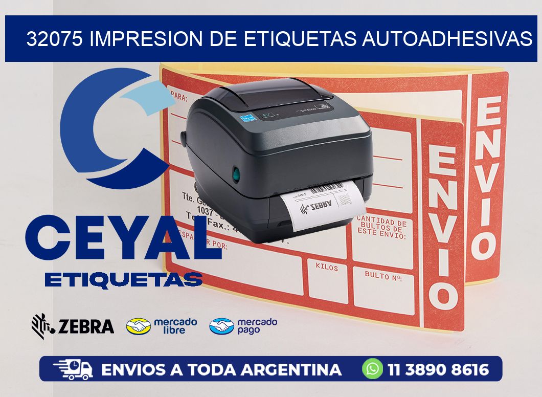 32075 IMPRESION DE ETIQUETAS AUTOADHESIVAS