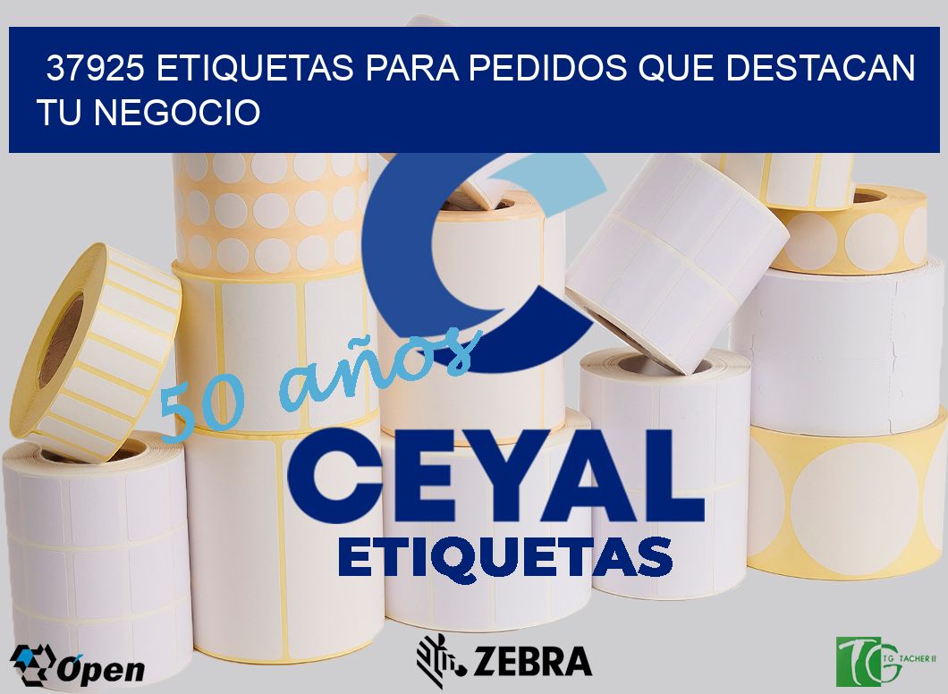 37925 ETIQUETAS PARA PEDIDOS QUE DESTACAN TU NEGOCIO