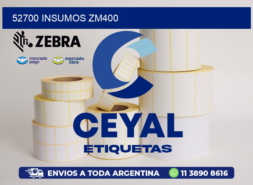 52700 INSUMOS ZM400