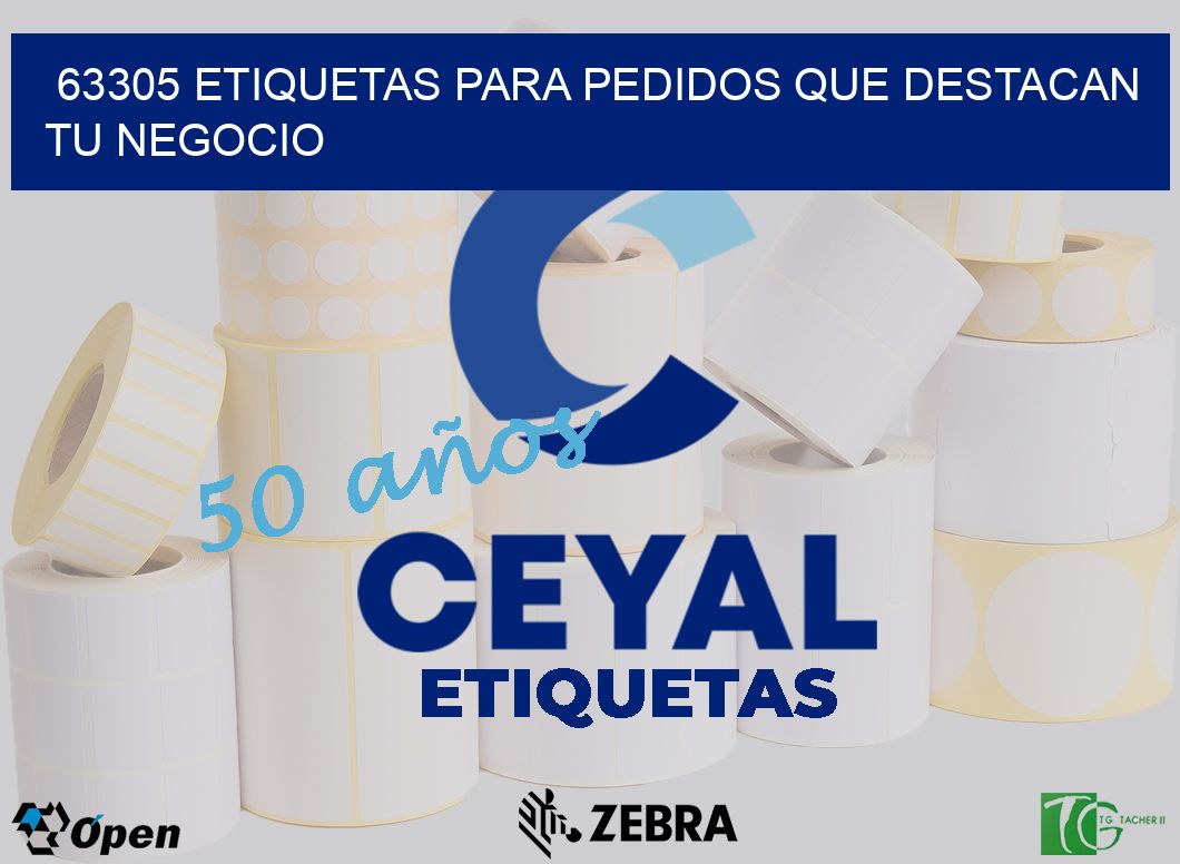 63305 ETIQUETAS PARA PEDIDOS QUE DESTACAN TU NEGOCIO