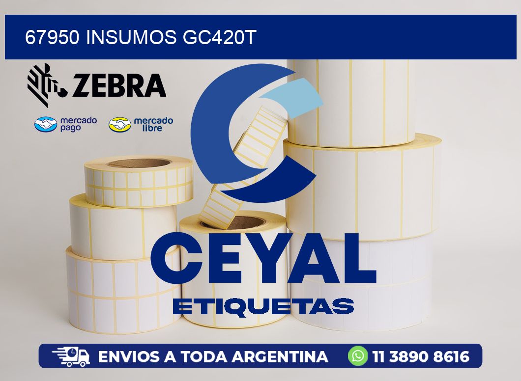 67950 INSUMOS GC420T