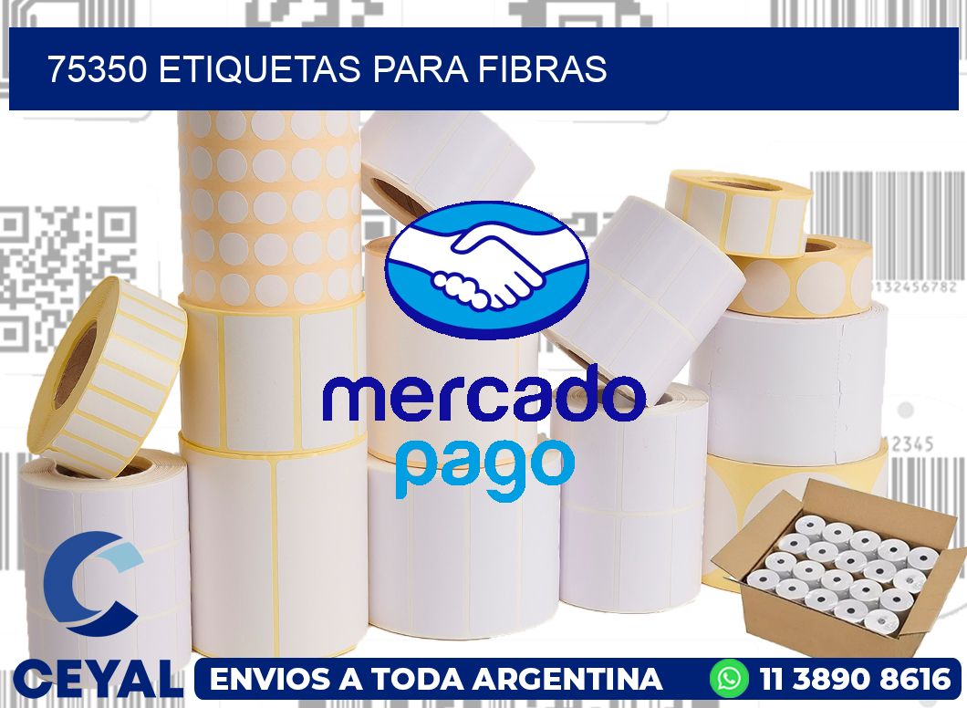 75350 ETIQUETAS PARA FIBRAS