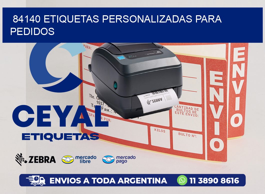 84140 ETIQUETAS PERSONALIZADAS PARA PEDIDOS