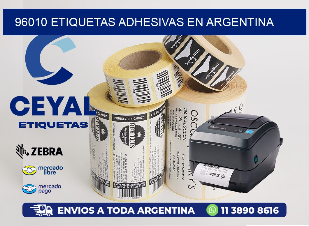 96010 ETIQUETAS ADHESIVAS EN ARGENTINA
