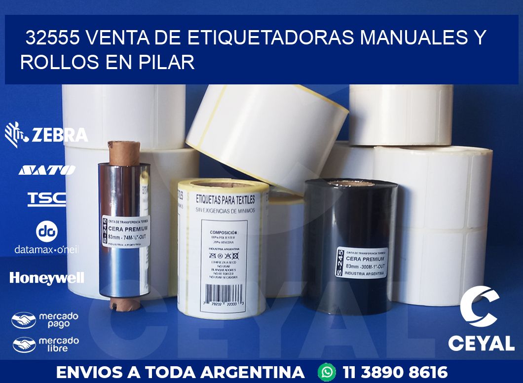 32555 VENTA DE ETIQUETADORAS MANUALES Y ROLLOS EN PILAR