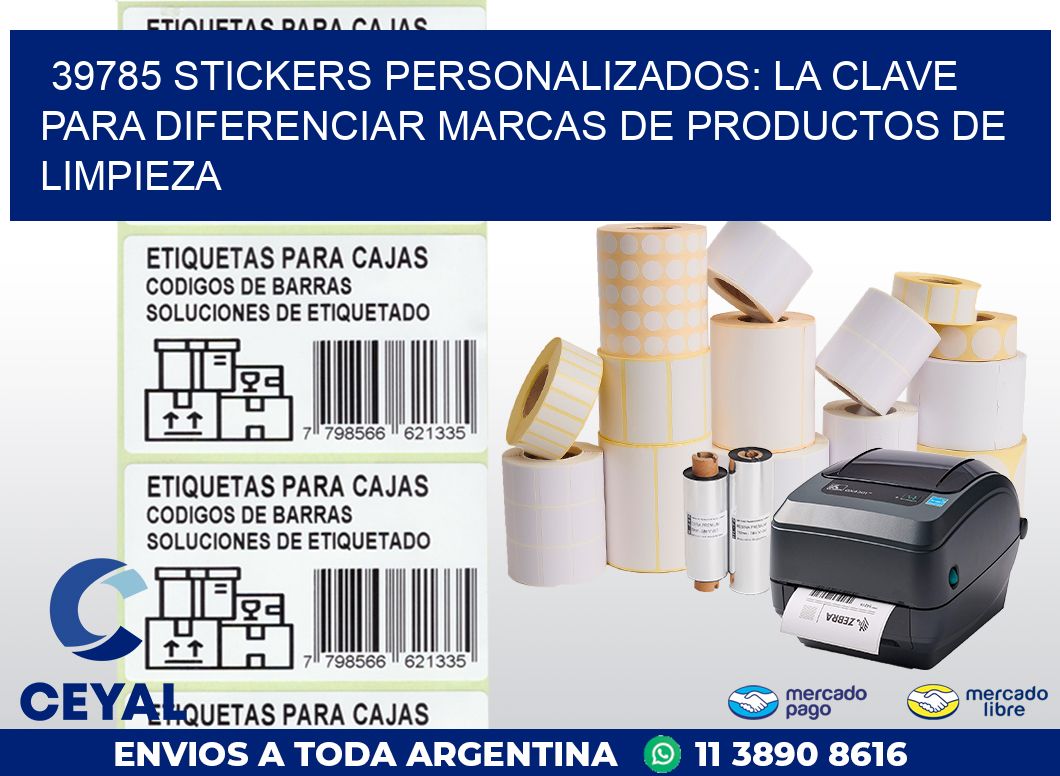 39785 STICKERS PERSONALIZADOS: LA CLAVE PARA DIFERENCIAR MARCAS DE PRODUCTOS DE LIMPIEZA