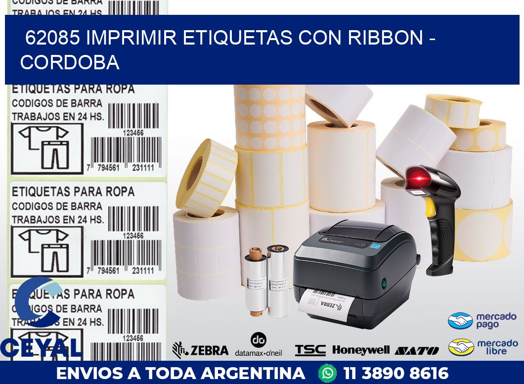 62085 IMPRIMIR ETIQUETAS CON RIBBON – CORDOBA