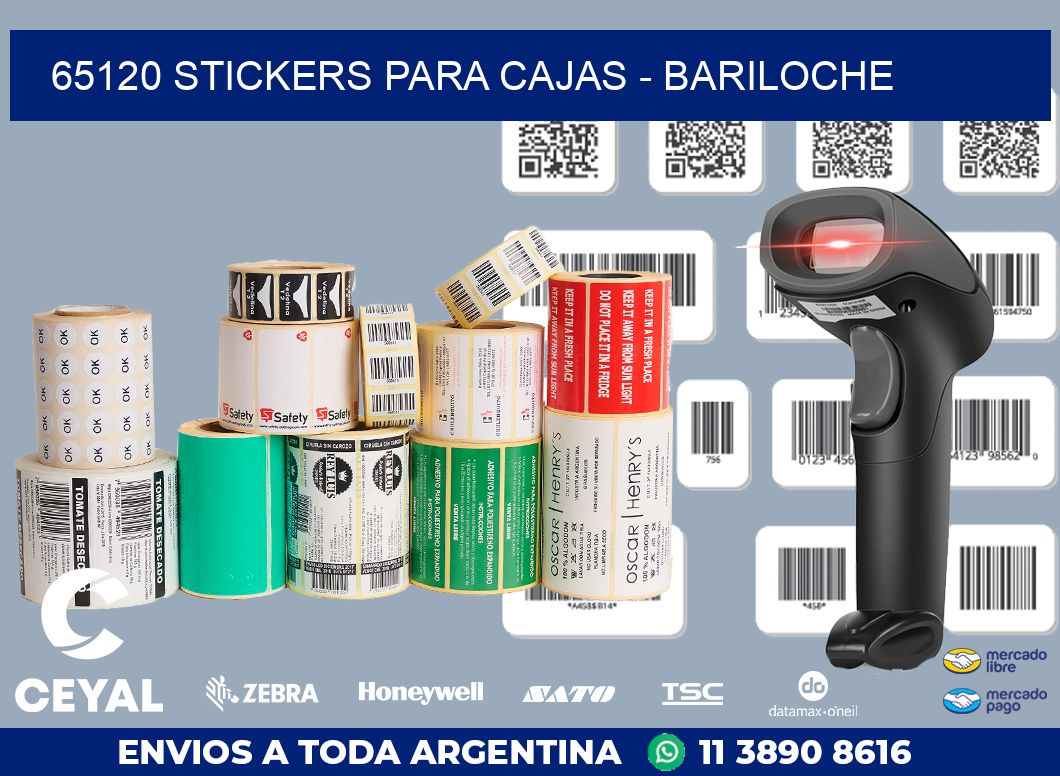 65120 STICKERS PARA CAJAS - BARILOCHE