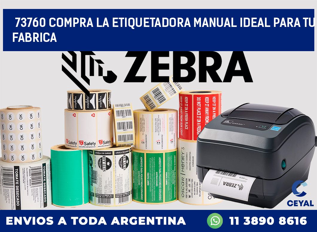 73760 COMPRA LA ETIQUETADORA MANUAL IDEAL PARA TU FABRICA