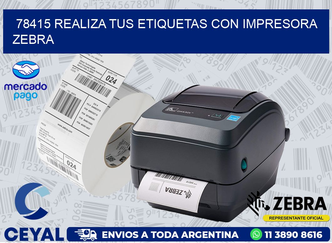 78415 REALIZA TUS ETIQUETAS CON IMPRESORA ZEBRA