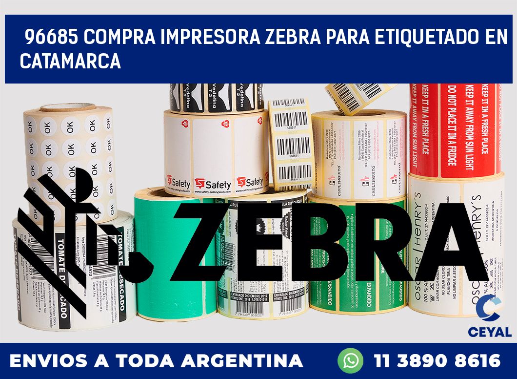 96685 COMPRA IMPRESORA ZEBRA PARA ETIQUETADO EN CATAMARCA