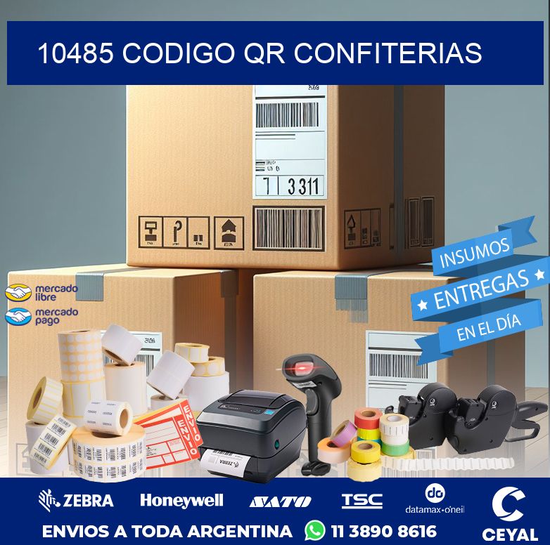 10485 CODIGO QR CONFITERIAS