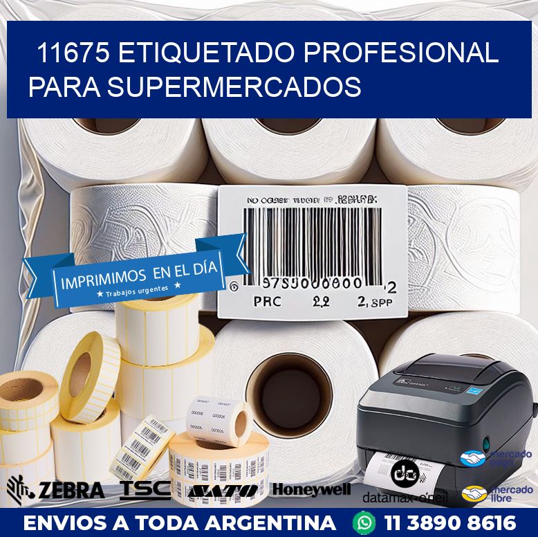 11675 ETIQUETADO PROFESIONAL PARA SUPERMERCADOS