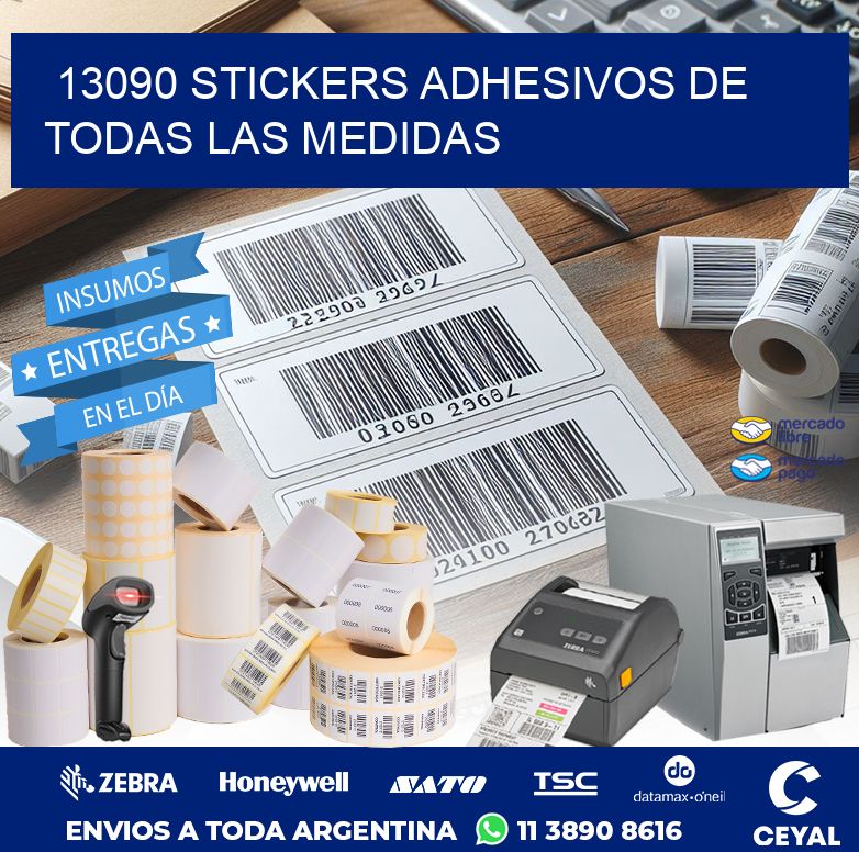 13090 STICKERS ADHESIVOS DE TODAS LAS MEDIDAS